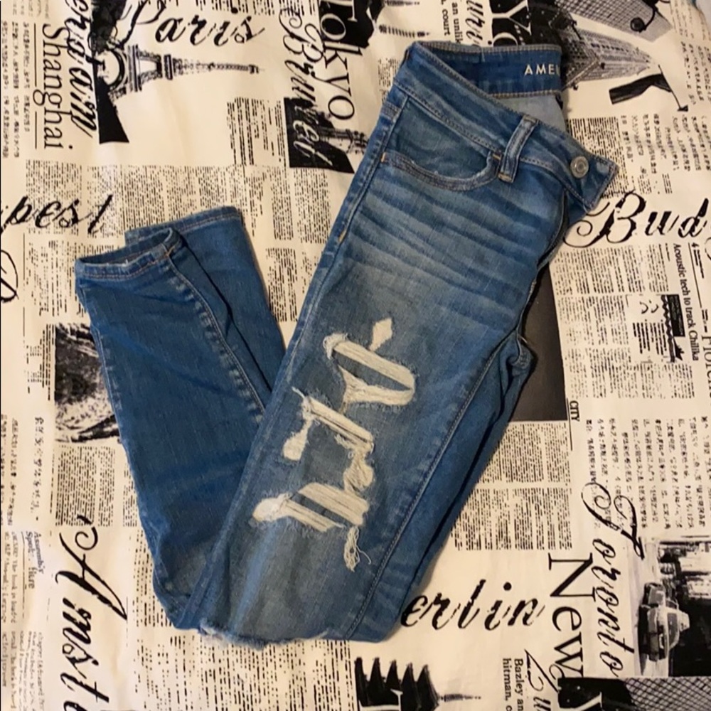 American Eagle skinny jeans/jeggings